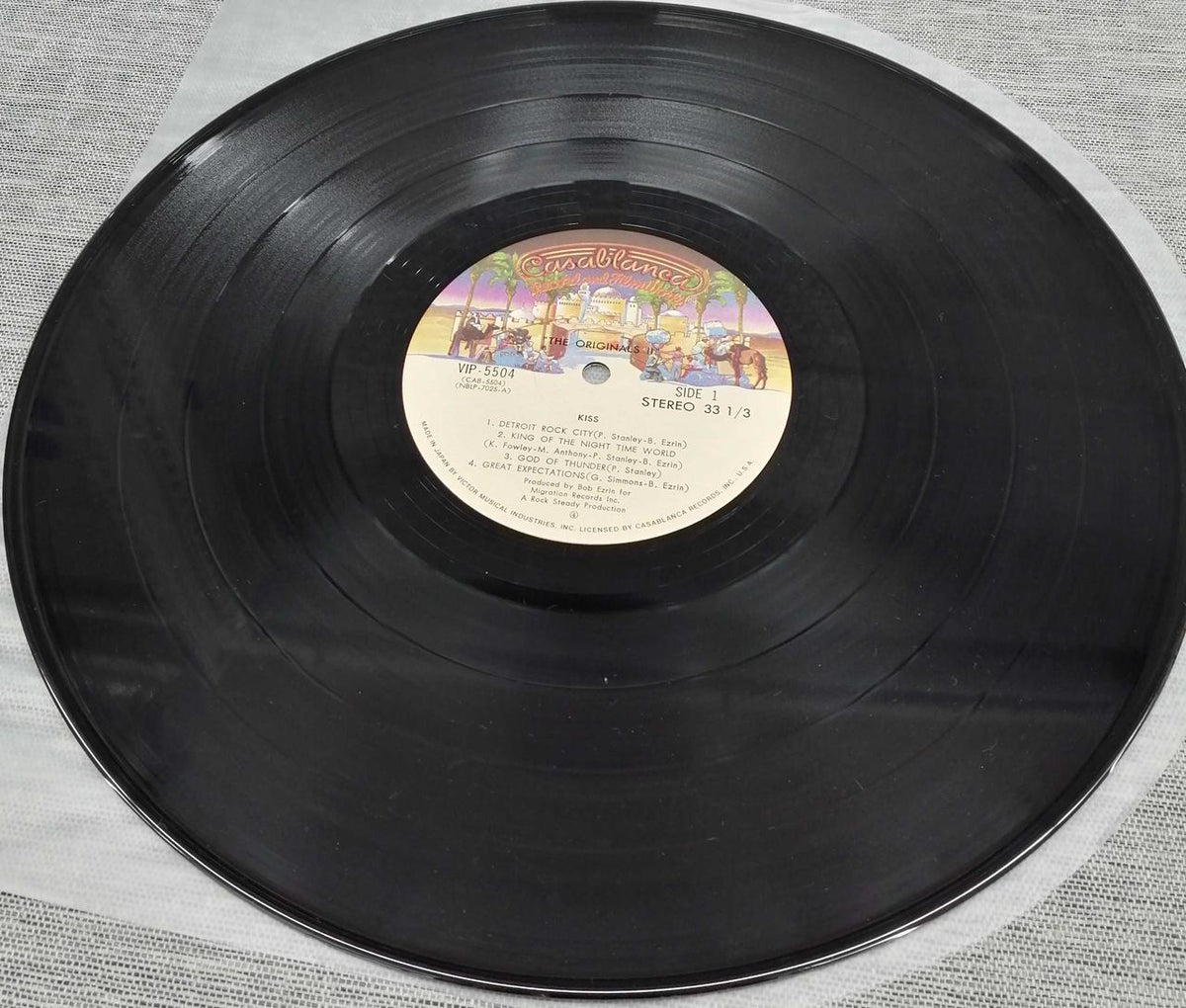 Casablanca Western Music LP THE ORIGINALS II./KISS