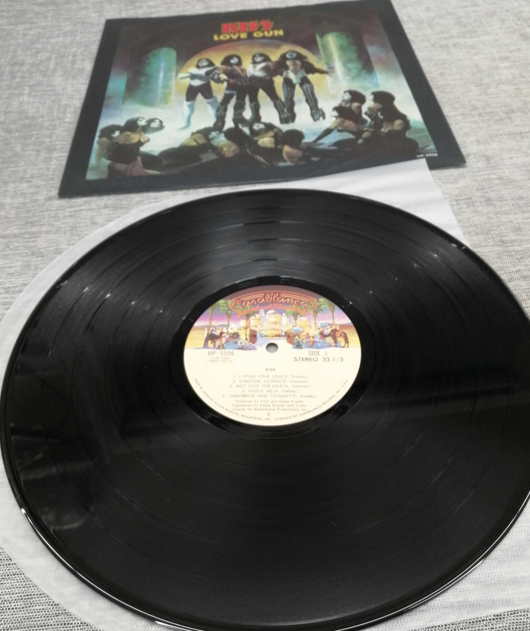 Casablanca Western Music LP THE ORIGINALS II./KISS