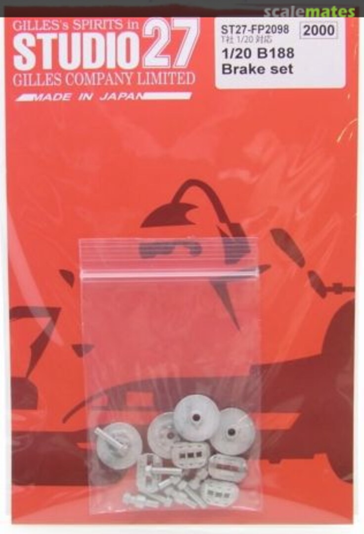 Studio27 FP2098 1/20 Benetton B188 Brake Set - BanzaiHobby