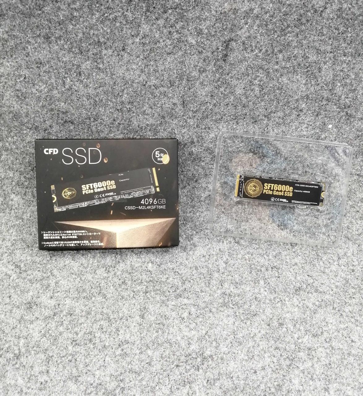 CFD NVME SSD CSSD-M2L4KSFT6KE