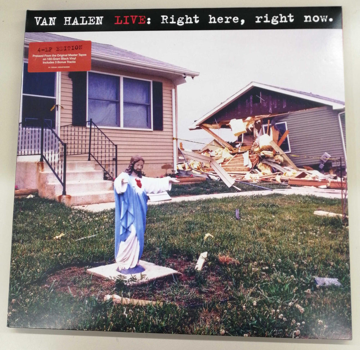 WARNER RECORDS Van Halen/Live: Righ Here righ R1 706348