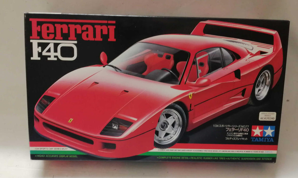 TAMIYA 1/24 Sports Car Series No.77 Ferrari F40