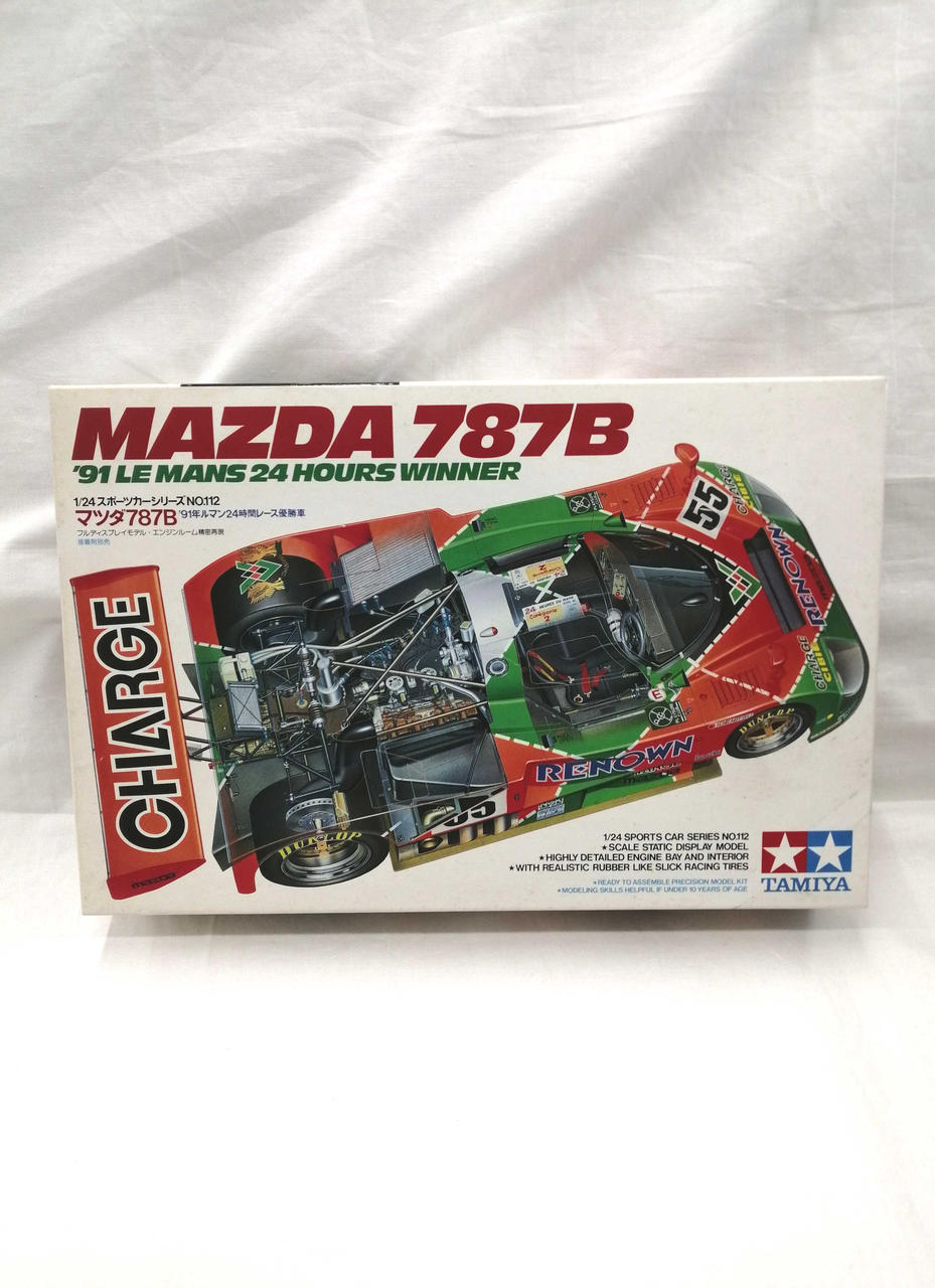 TAMIYA Plastic Model 1/24 Mazda 787B '91 24 Hours of Le Mans Winner