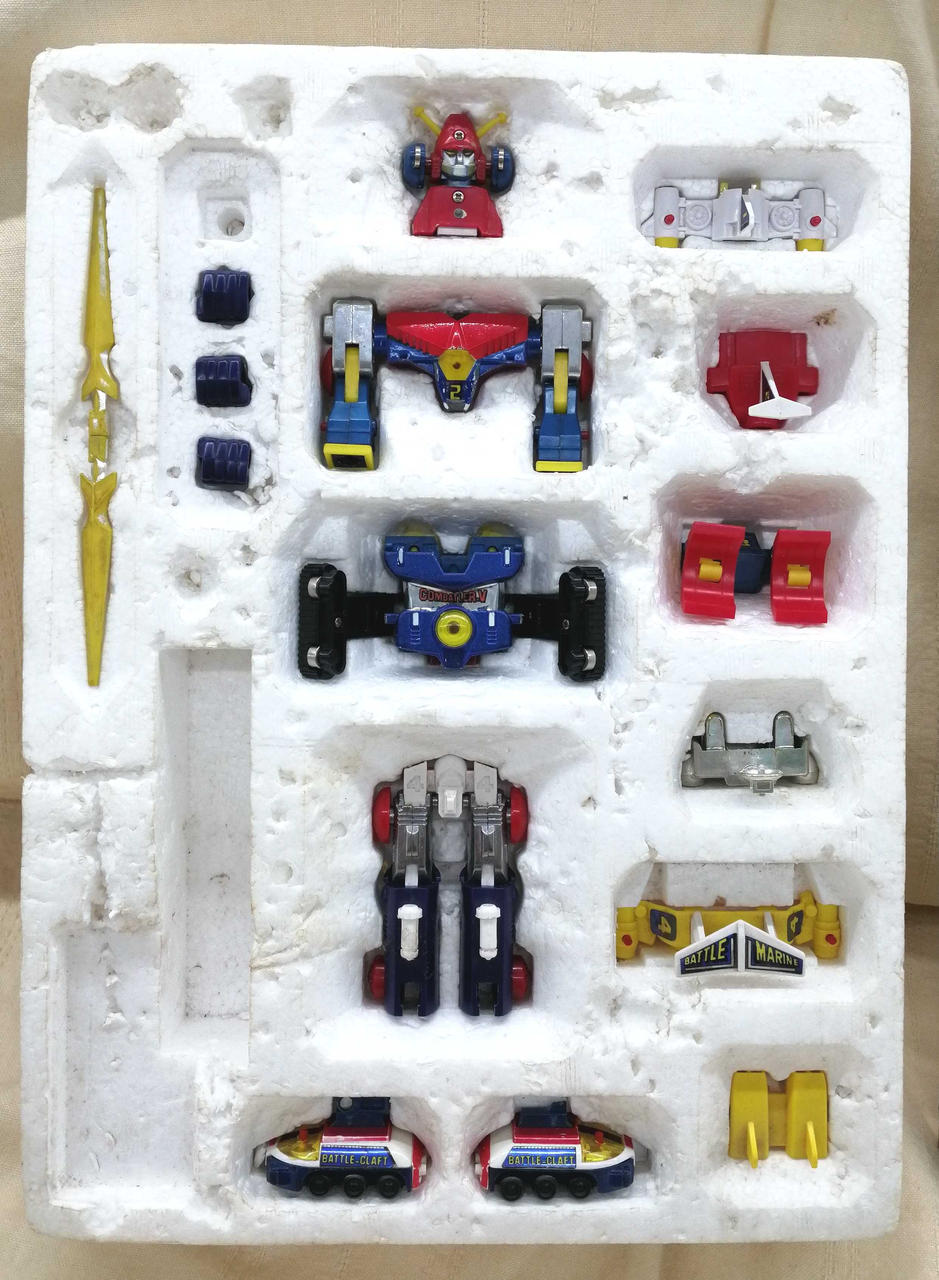 [JUNK] Poppy JUNK Product Chogokin Combattler V Electromagnetic Combination