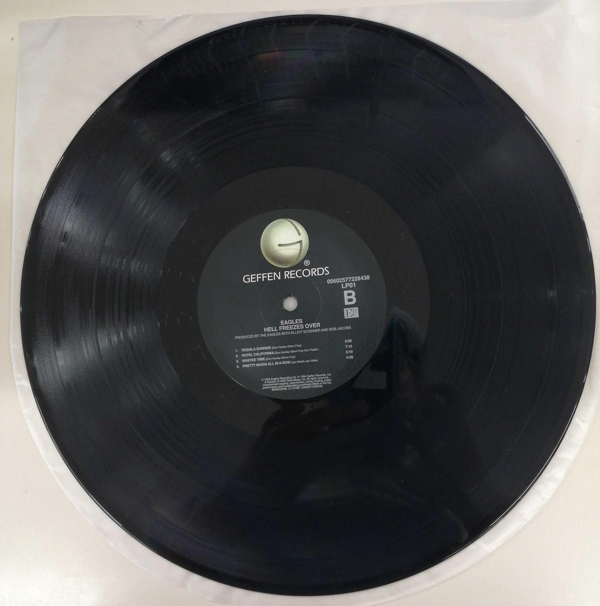 GEFFEN RECORDS EAGLES/ Hell Freezes Over 00602577189852