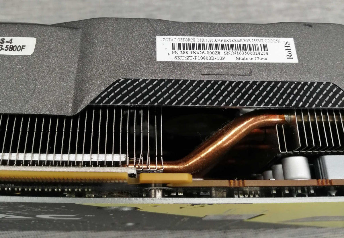 ZOTAC Graphics Board: GEFORCE GTX1080 AMP EXTREAM