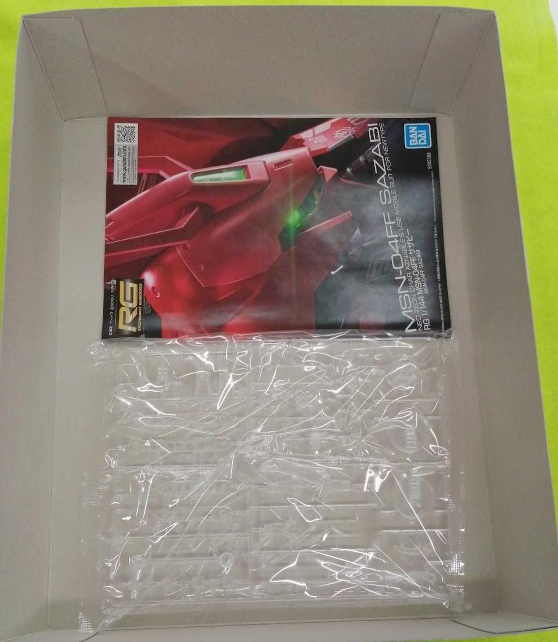 BANDAI Sazabi 1/144 RG GUNDAM SIDE-F Limited – BanzaiHobby