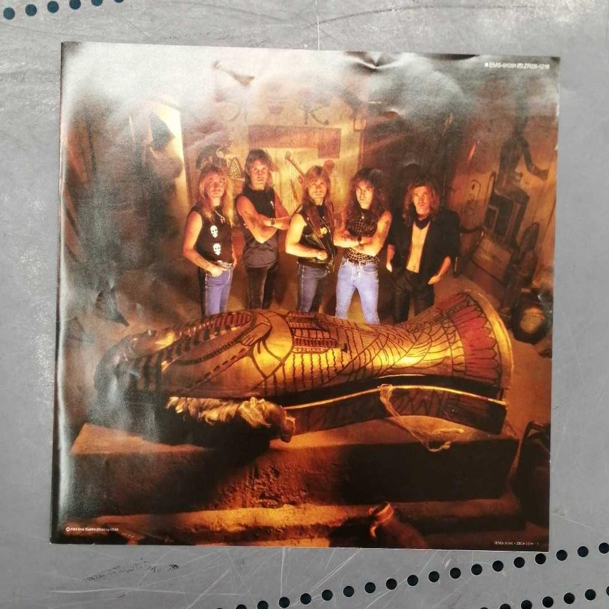 TOSHIBA EMI Record Iron Maiden Power Slave