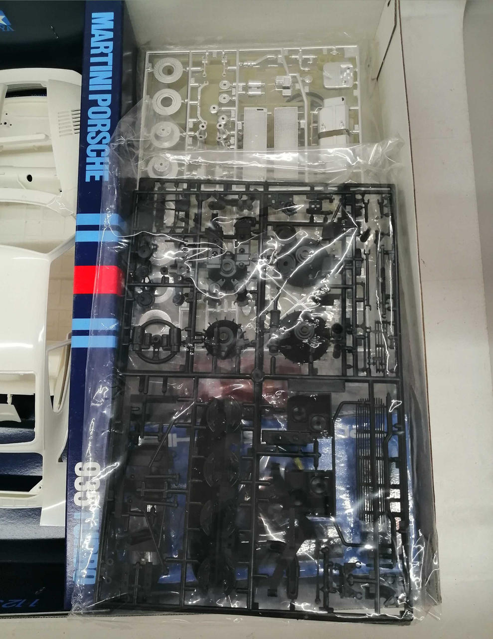 Tamiya 1/12 scale plastic model Martini Porsche 935 Turbo