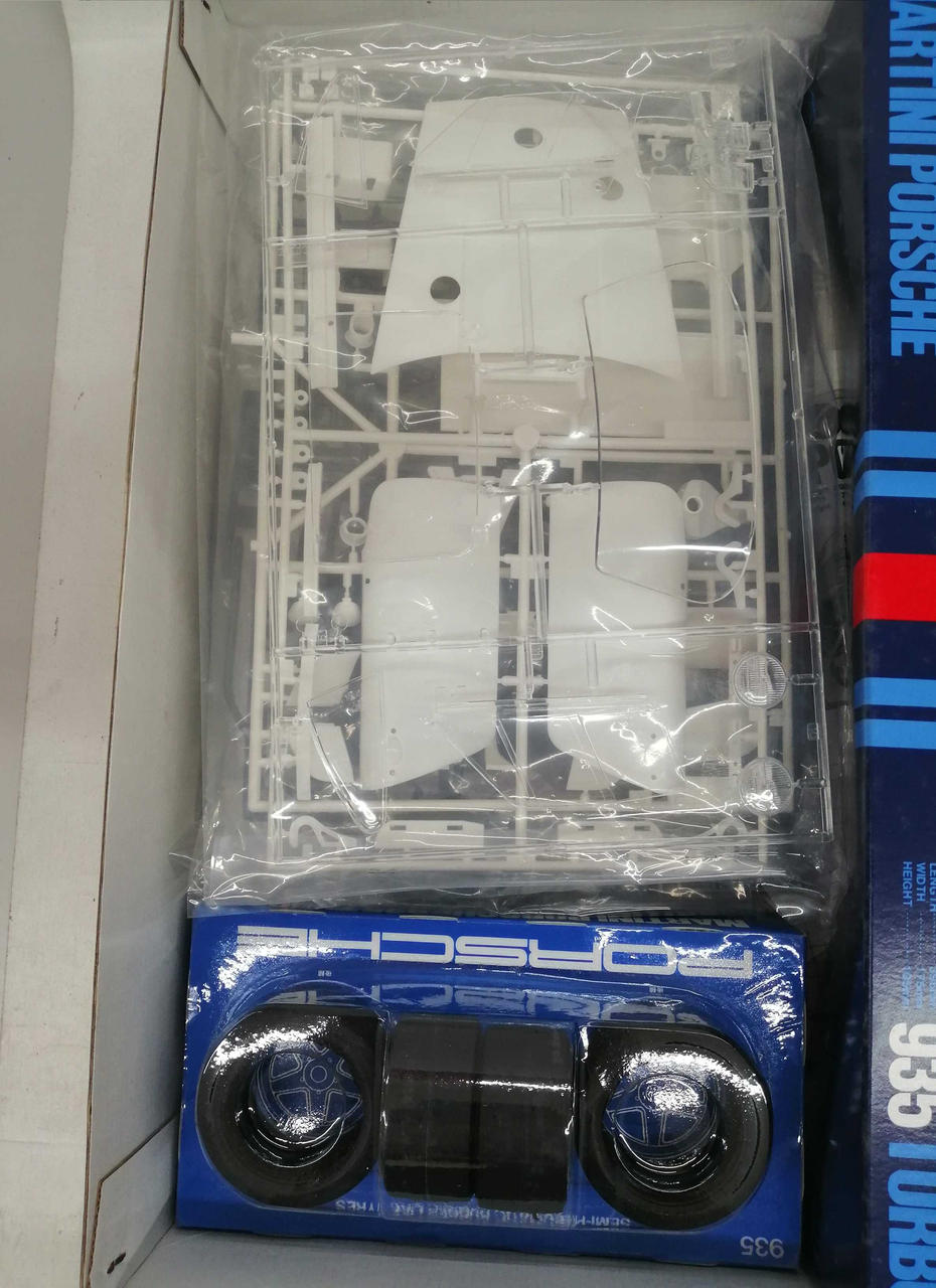 Tamiya 1/12 scale plastic model Martini Porsche 935 Turbo