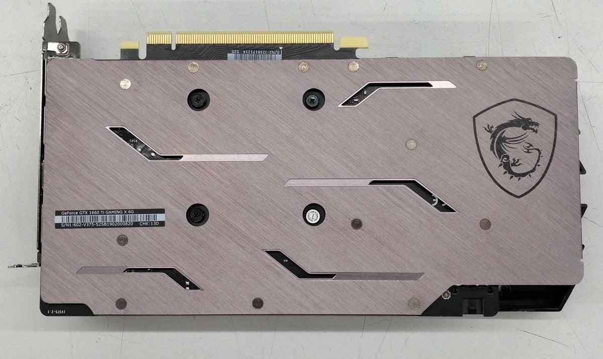 MSI GTX 1660 TI GTX 1660 TI