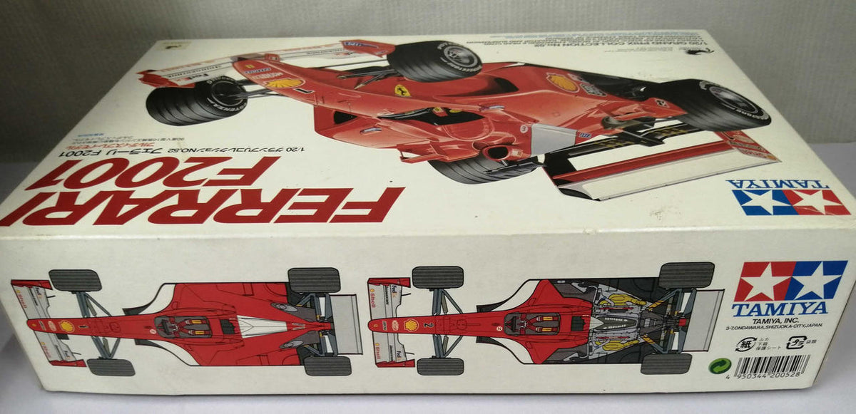 TAMIYA Ferrari F2001 1/20 Scale Plastic Model Grand Prix Collection NO.52