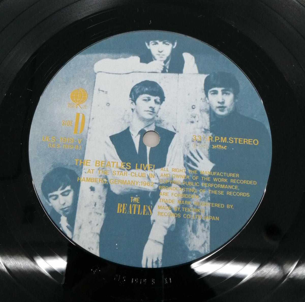 Overseas Records Western Music Record The Beatles / Rare Live 62 (Complete Edition)