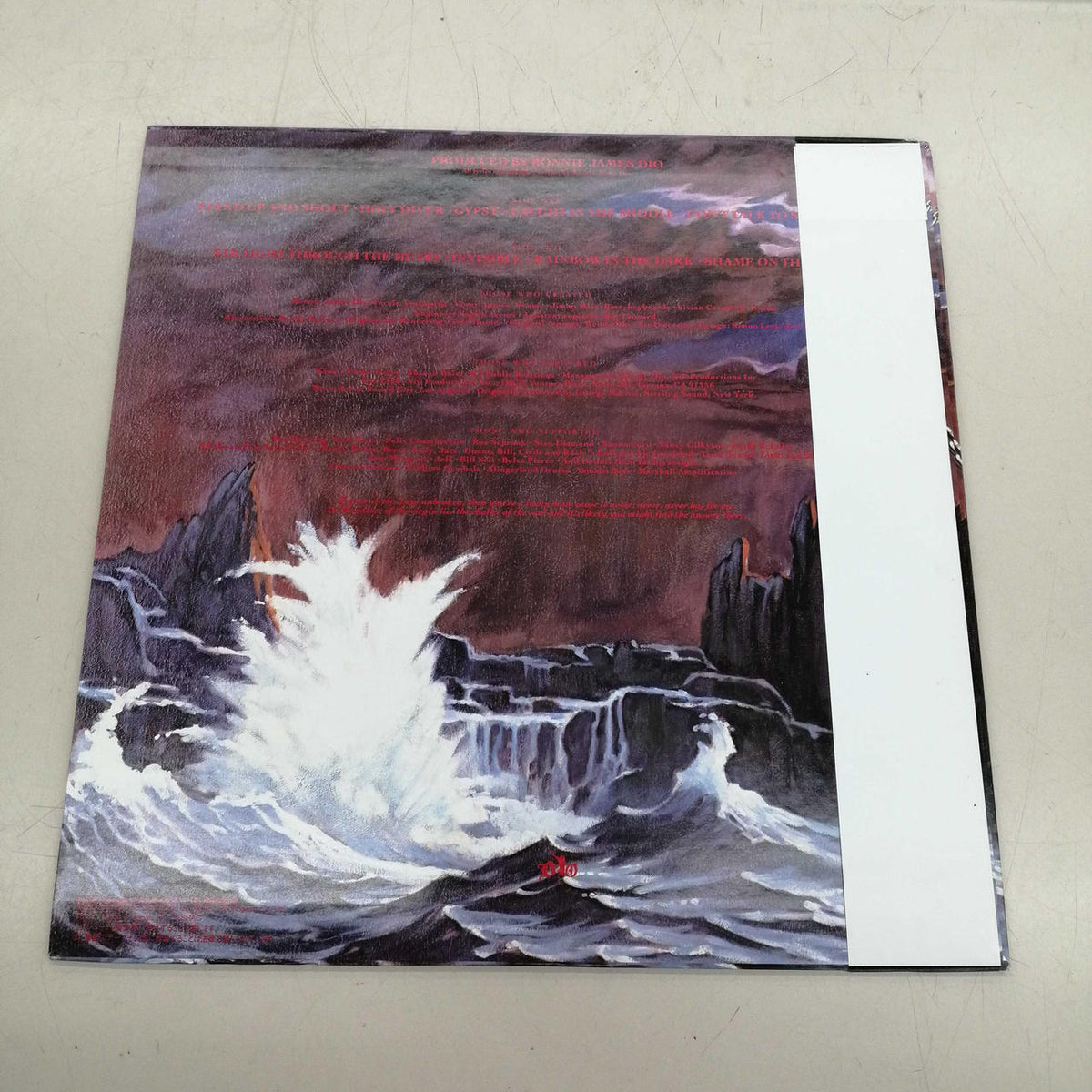 Mercury Records Western Music Record Dio / Flame of Passion