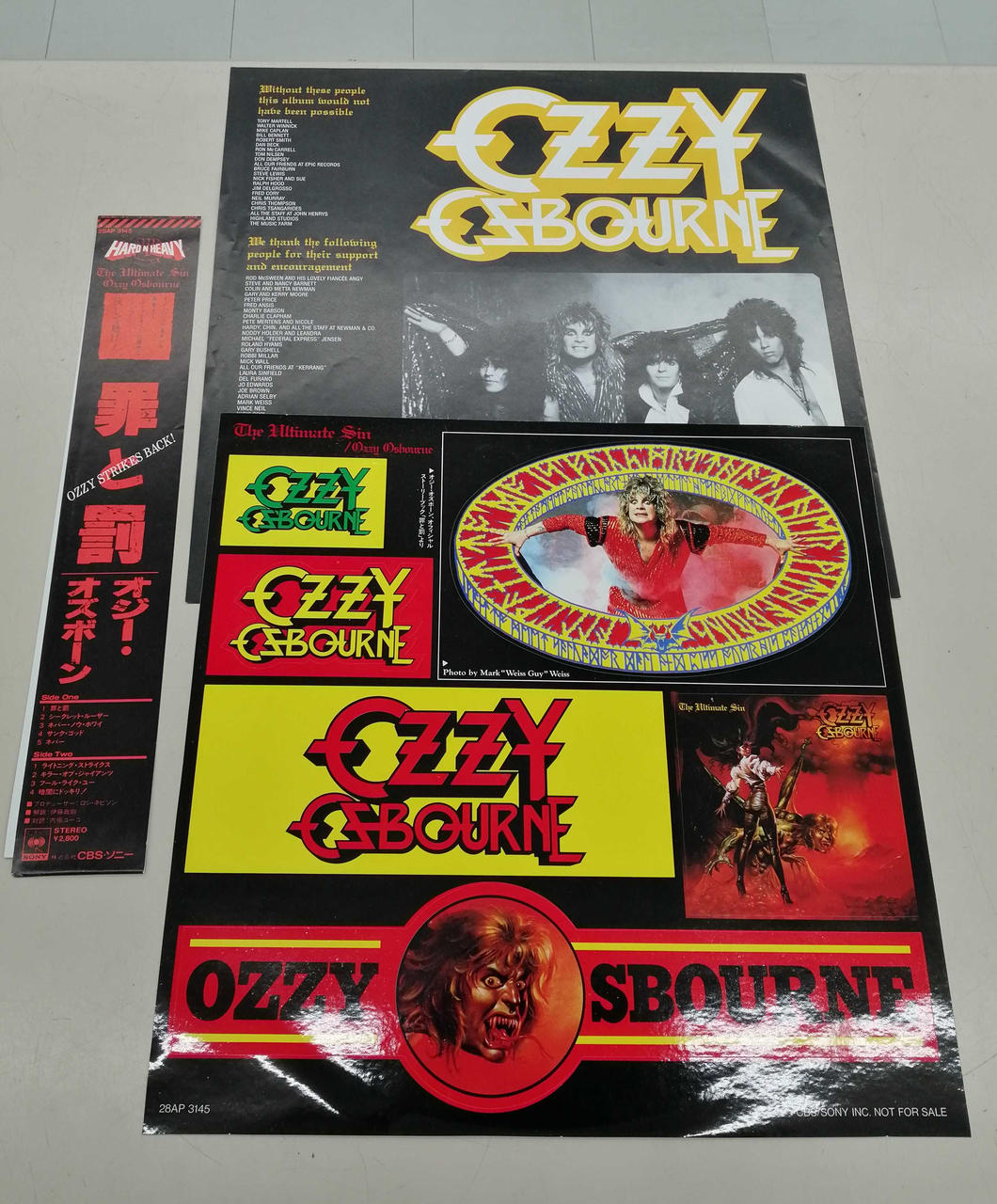 SONY Western Music Records THEULTIMATESIN/OZZYOSBOURNE