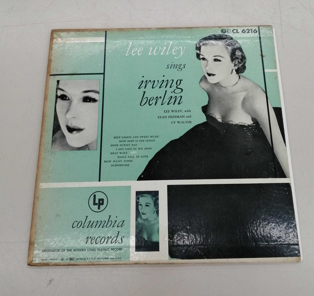 COLUMBIA Jazz Record IRVINGBERLIN/LEEWILEY