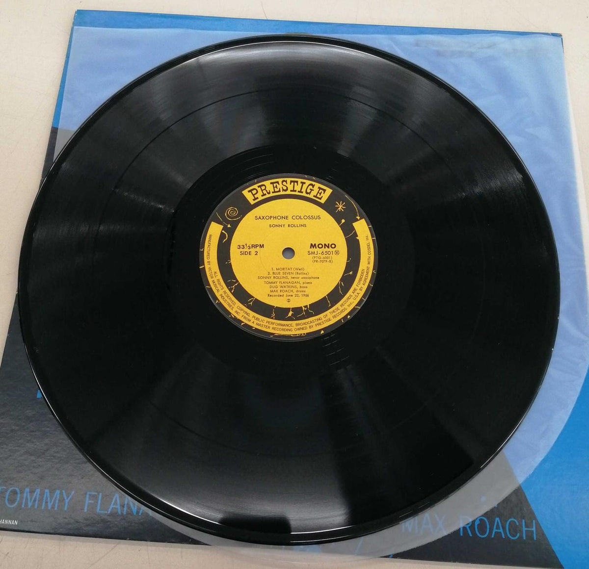 Prestige Jazz Records SXOPHONECOLOSSUS/SONNYROLLINS
