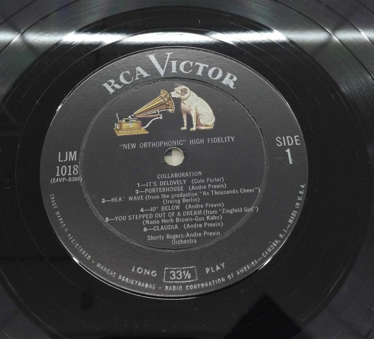 RCAVICTOR Jazz Record OLLABORATION/ANDREPREVIN