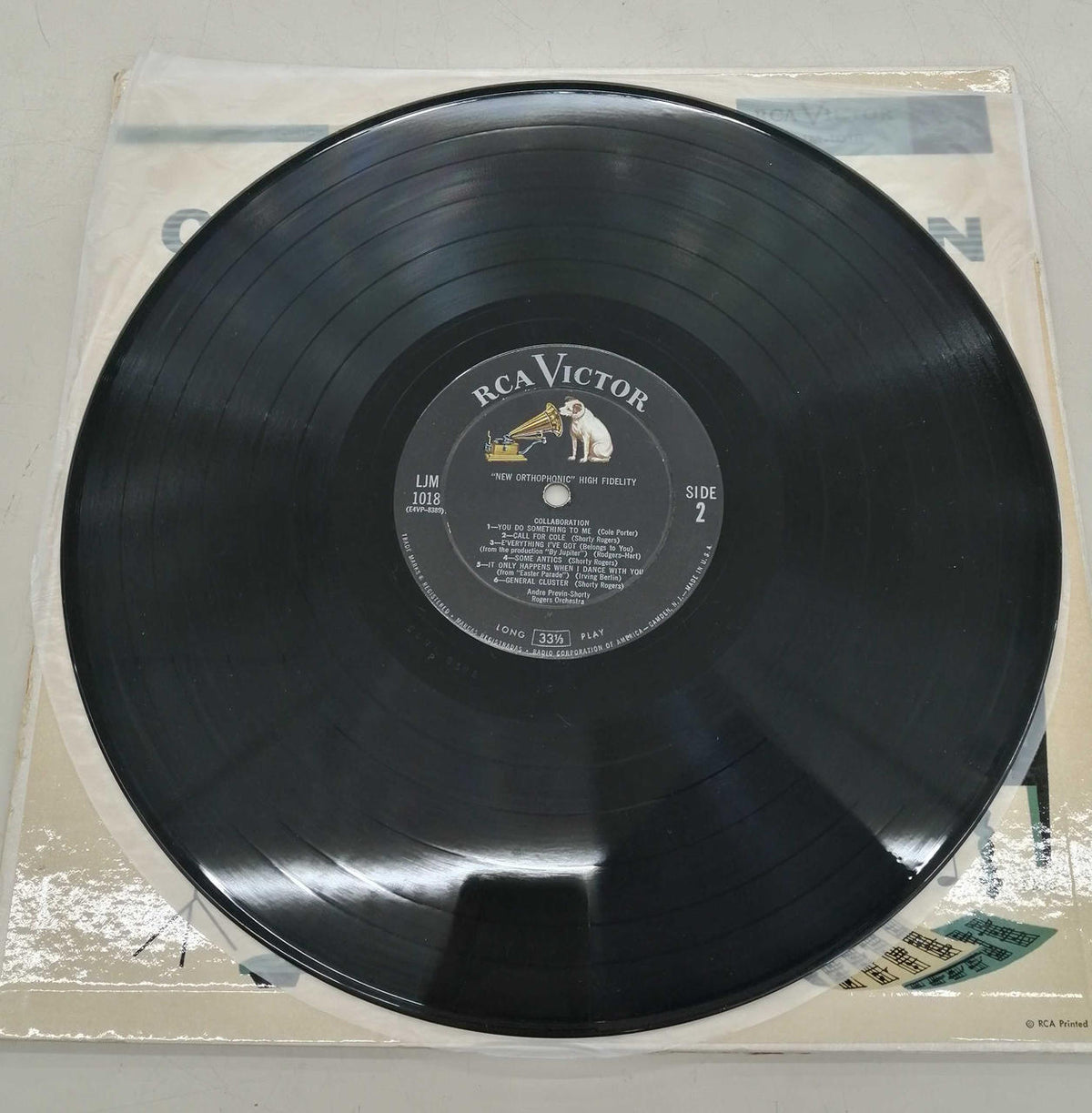 RCAVICTOR Jazz Record OLLABORATION/ANDREPREVIN