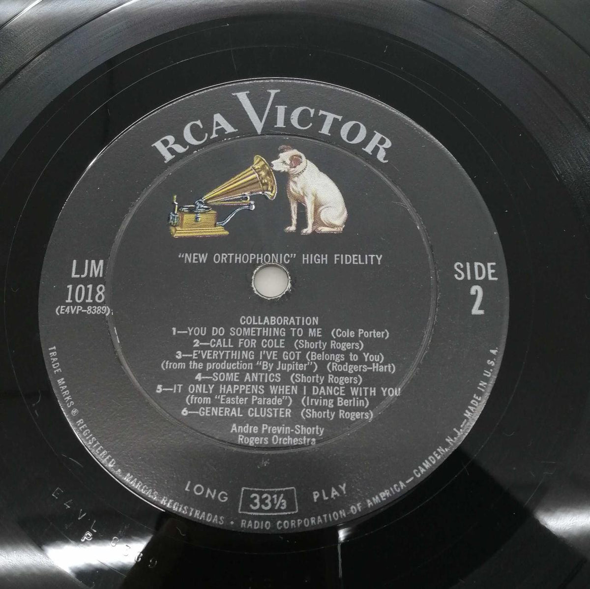 RCAVICTOR Jazz Record OLLABORATION/ANDREPREVIN