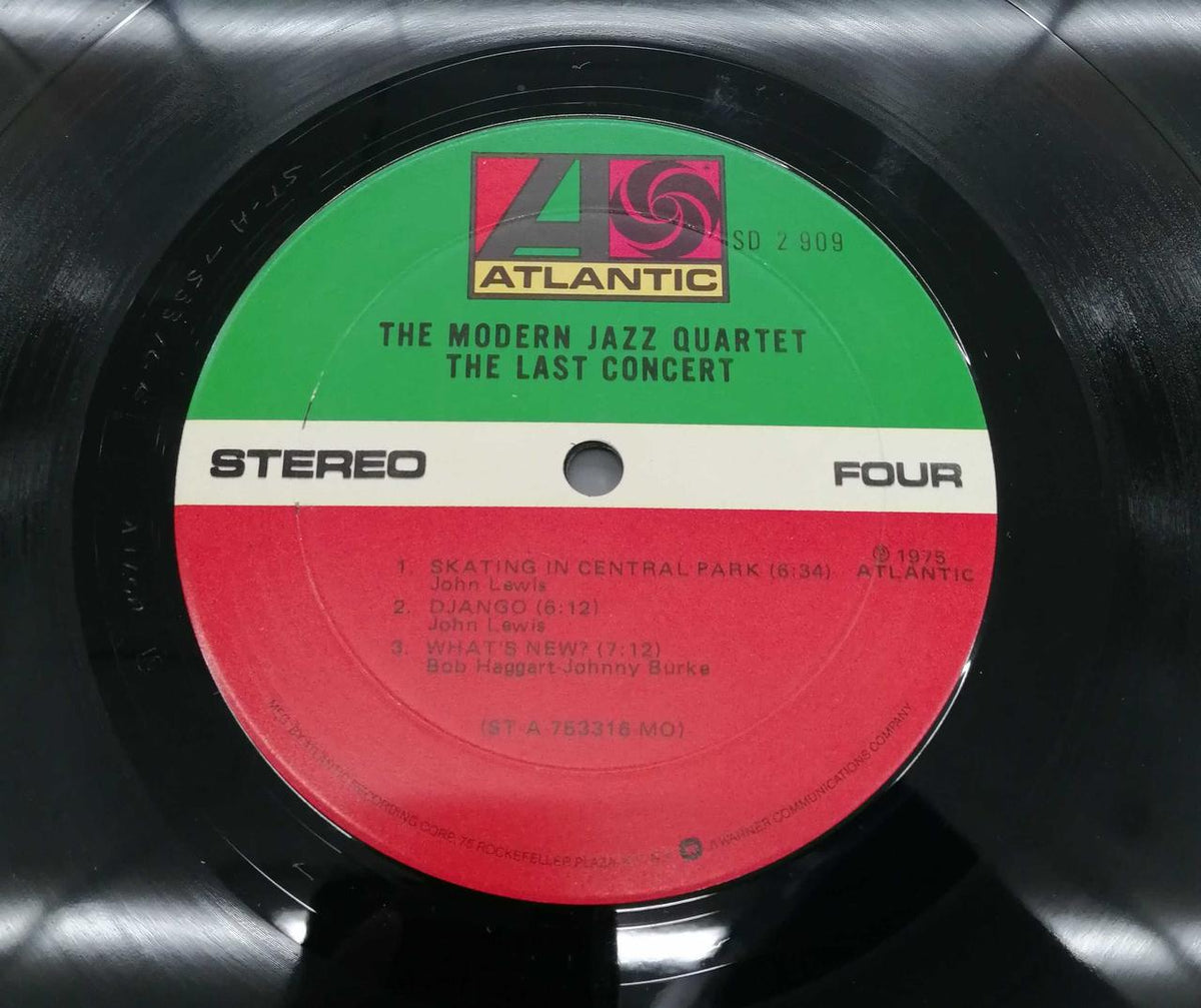 Atlantic Jazz Records THELASTCONCERT / MODERN jazzquart