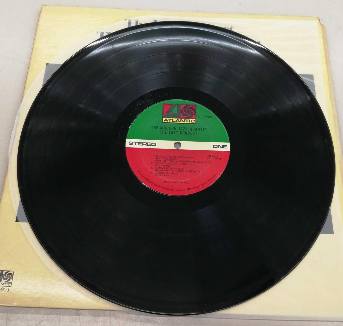 Atlantic Jazz Records THELASTCONCERT / MODERN jazzquart