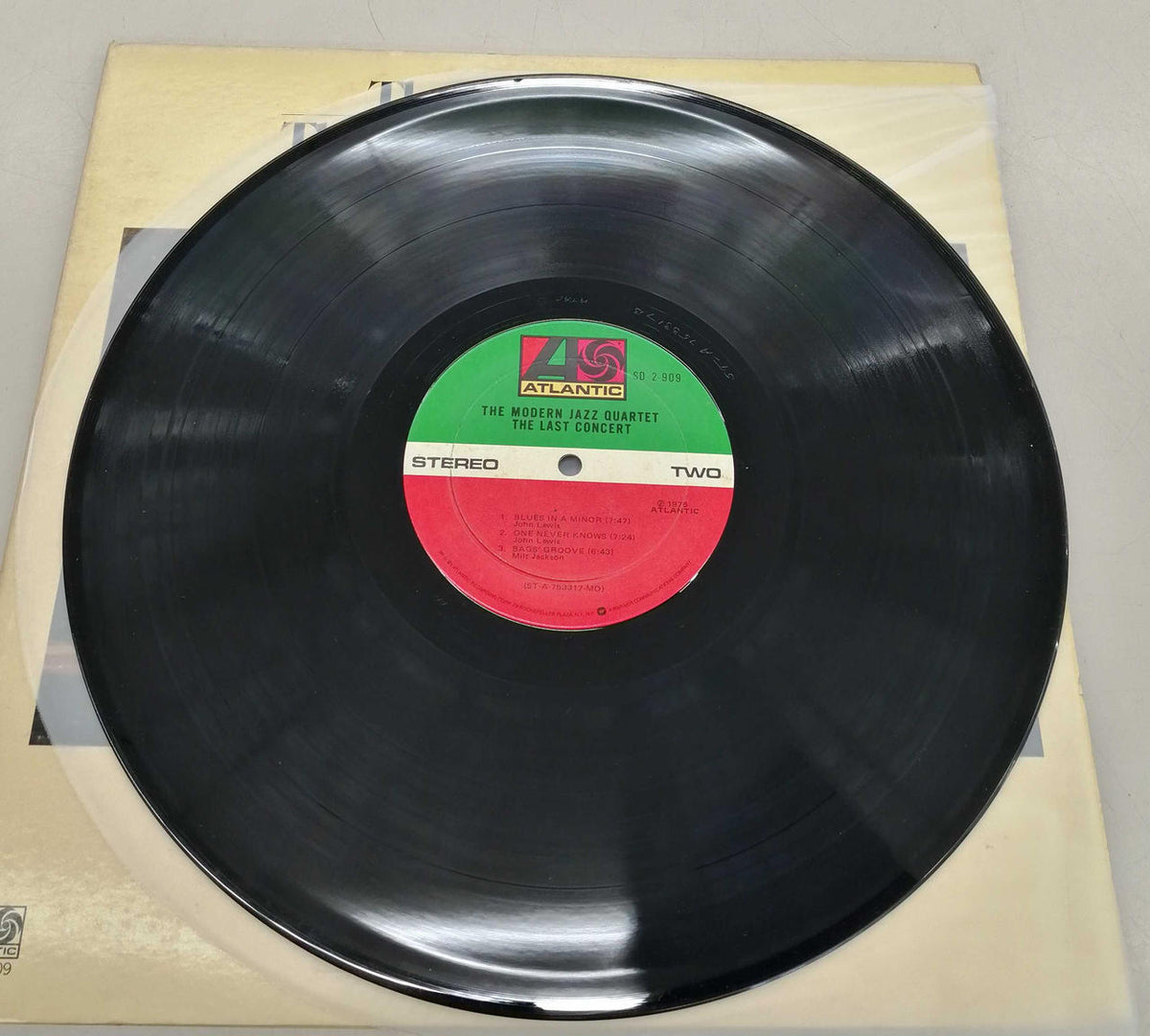 Atlantic Jazz Records THELASTCONCERT / MODERN jazzquart