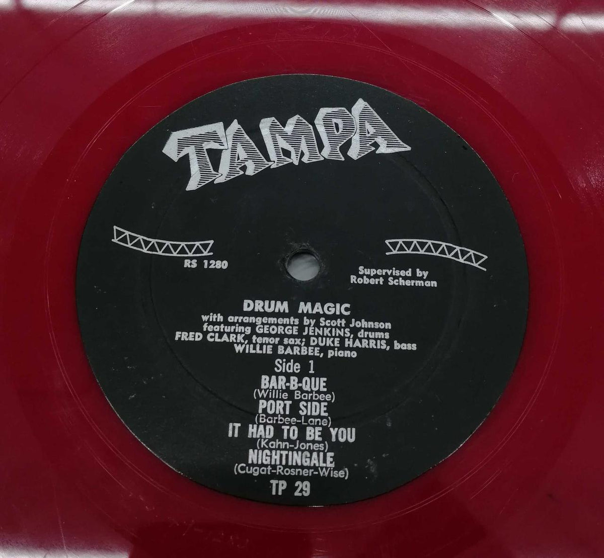 TAMPA Jazz Record DRUMMAGIC / GEORGE Jenkins