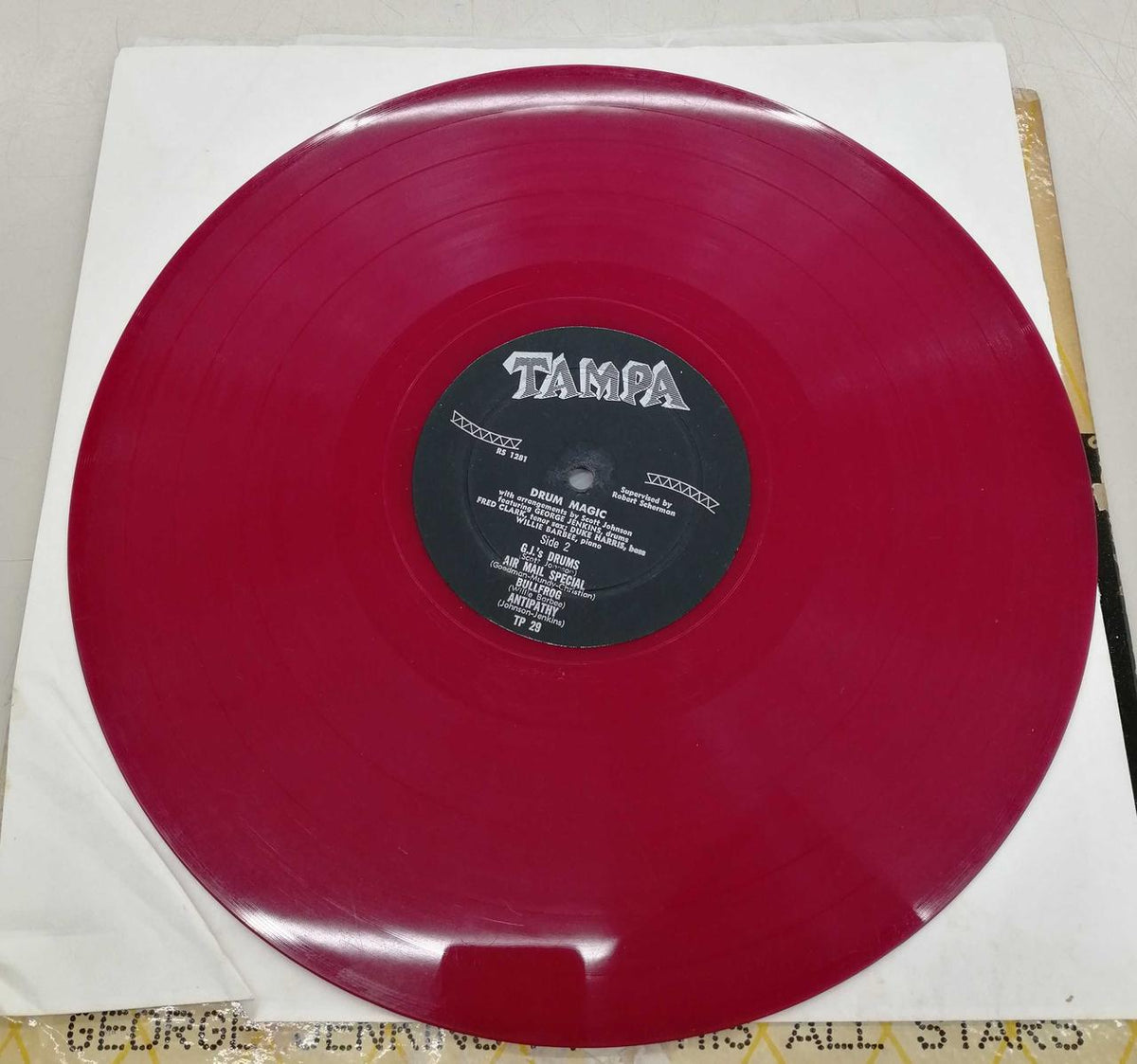 TAMPA Jazz Record DRUMMAGIC / GEORGE Jenkins