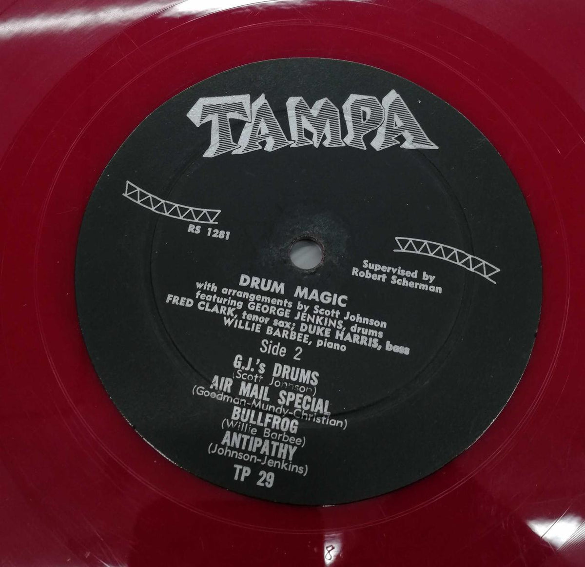 TAMPA Jazz Record DRUMMAGIC / GEORGE Jenkins