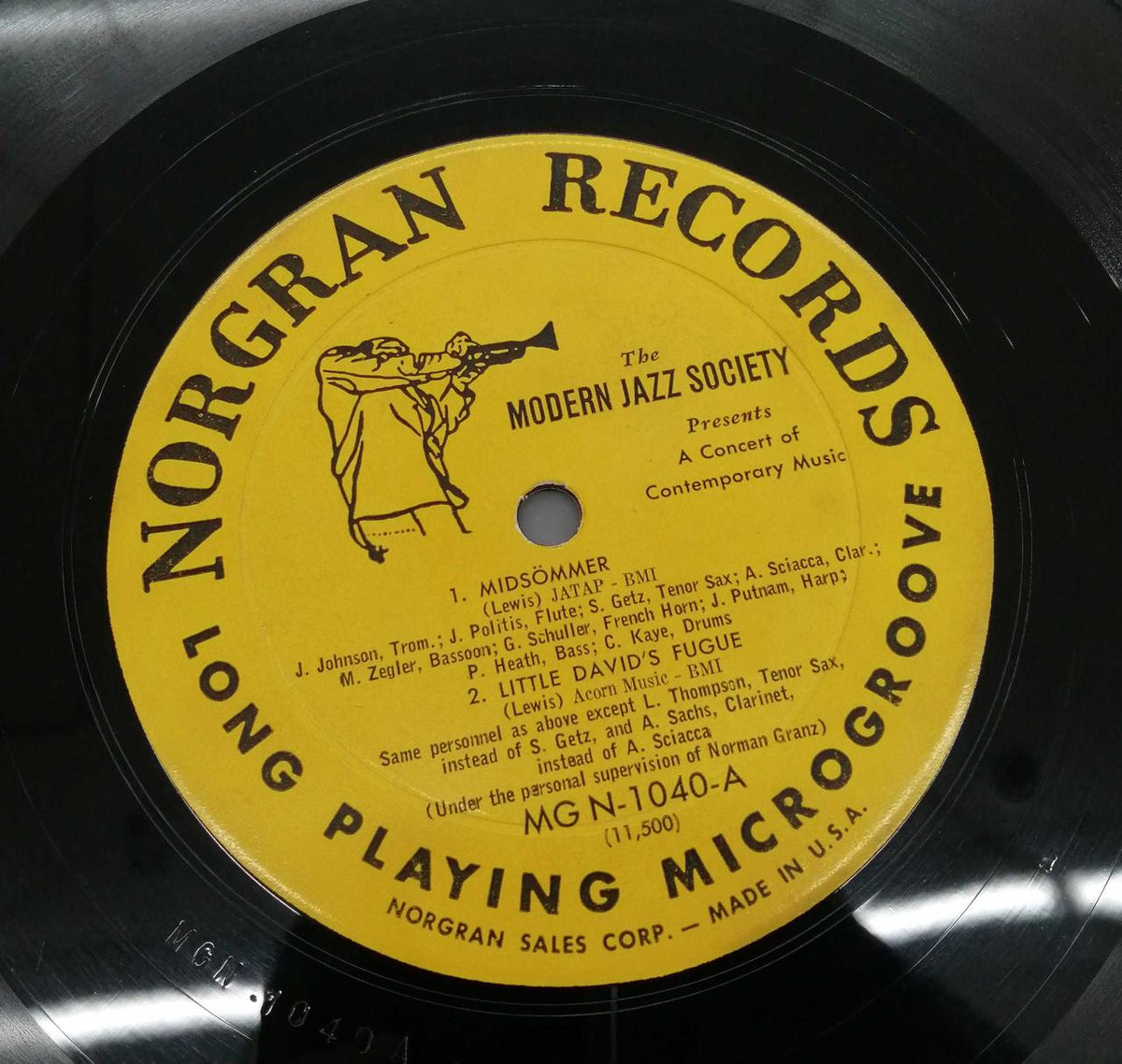 HIFI Jazz Records THE MODERN JAZZ SOCIETY