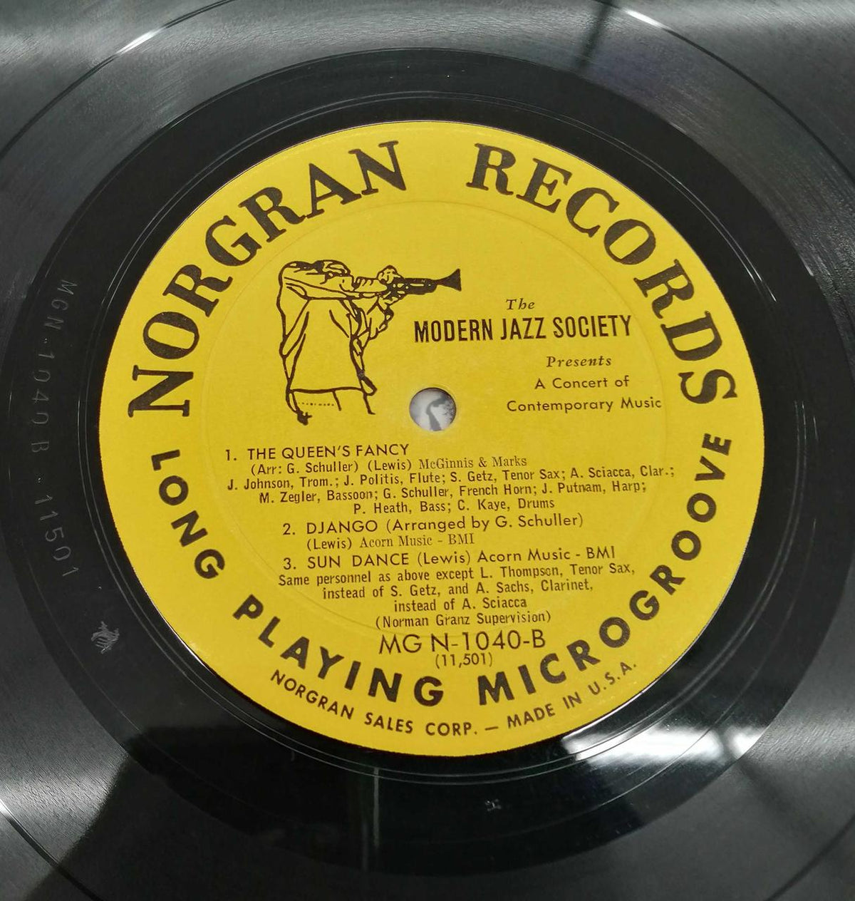 HIFI Jazz Records THE MODERN JAZZ SOCIETY