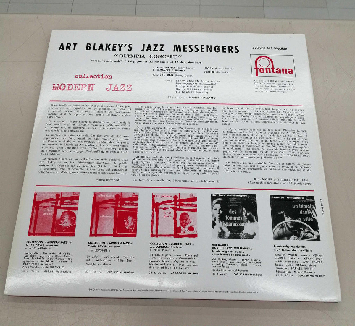 - Jazz Records JAZZMESSENGERS / ARTBLAKEY'S
