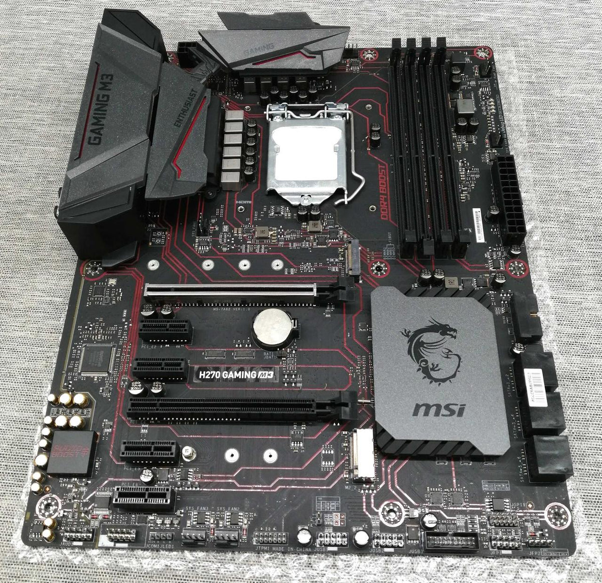 MSI Motherboard: H270 GAMING M3