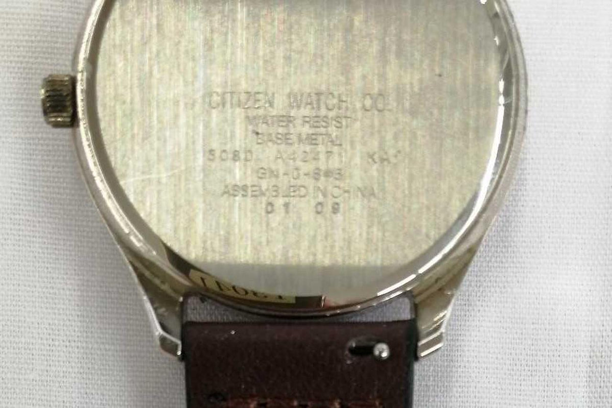 CITIZEN Radio-Controlled Solar Analog 5080-A42471