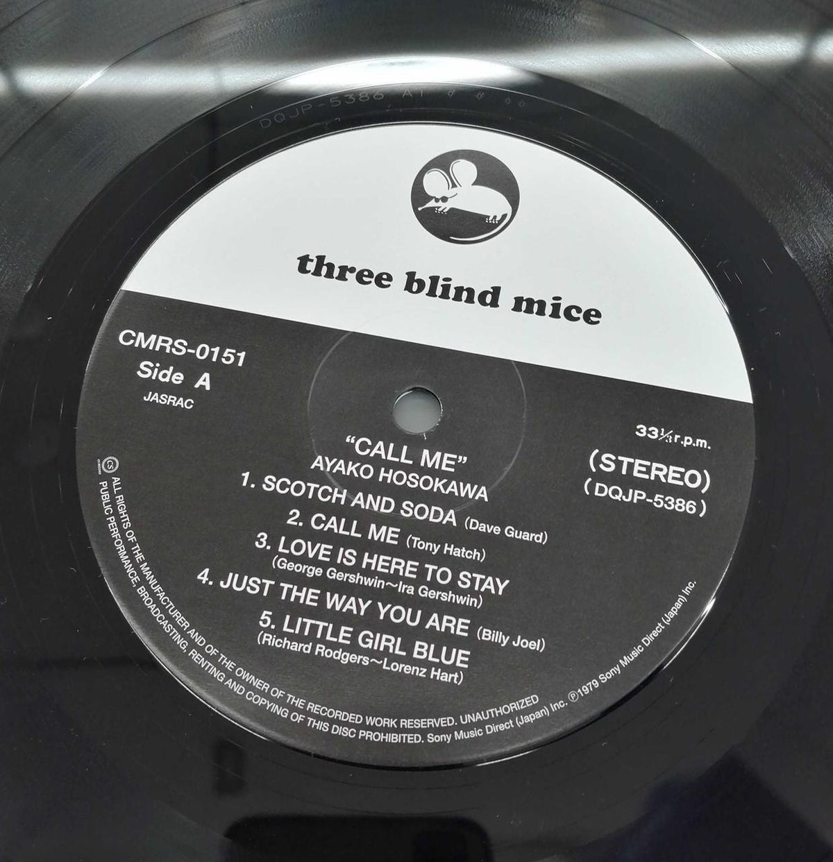 THREE BLIND MICE CALL ME TBM-5013