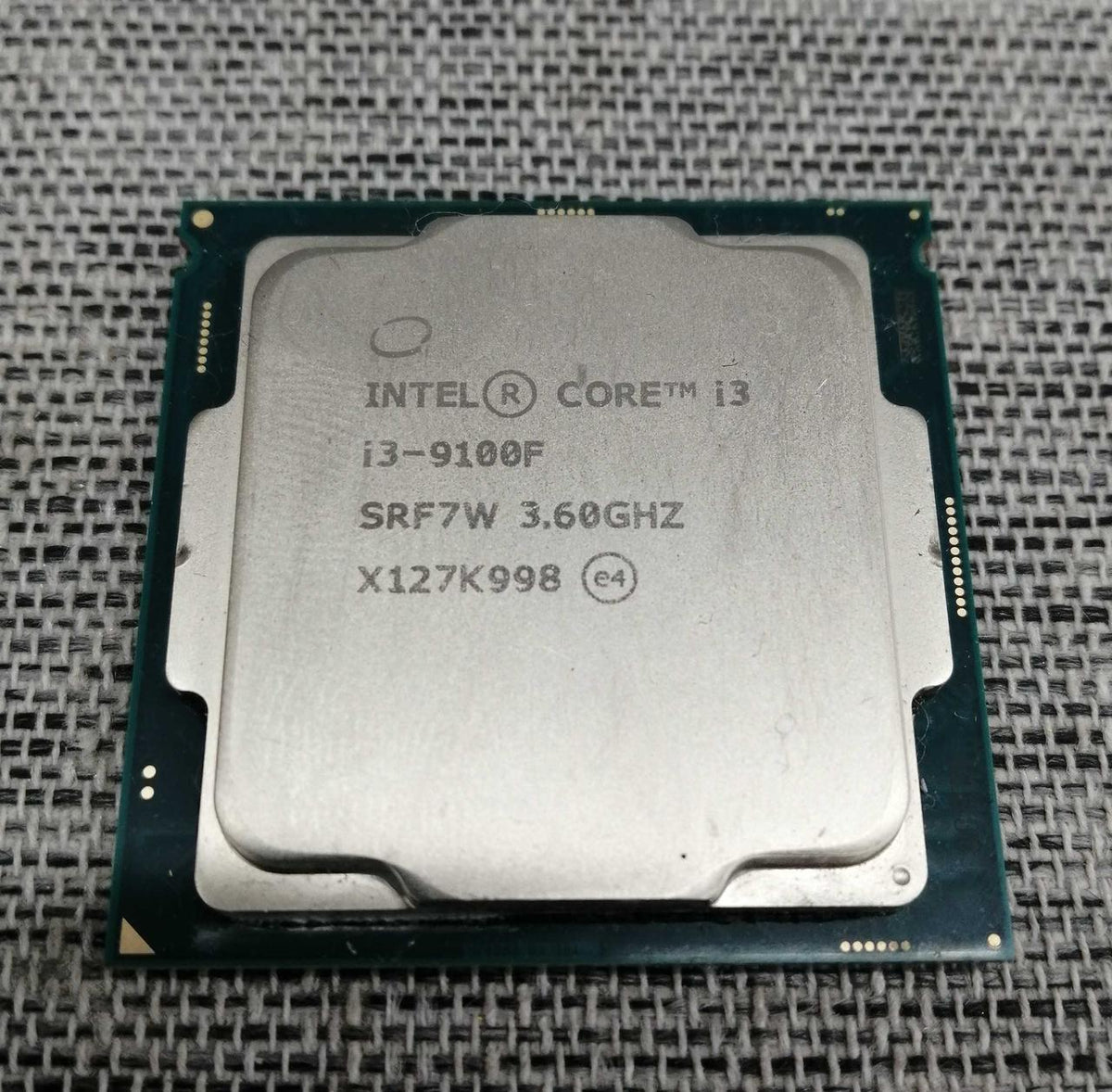 INTEL CPU CORE I3-9100F