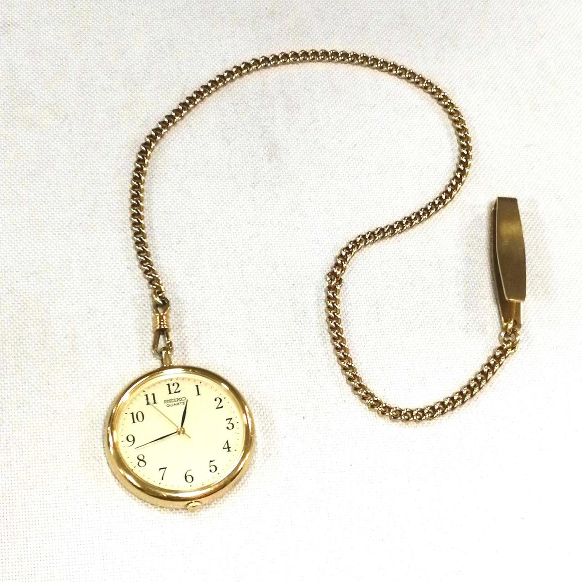 SEIKO Good Luck Pocket Watch 2C21-0140