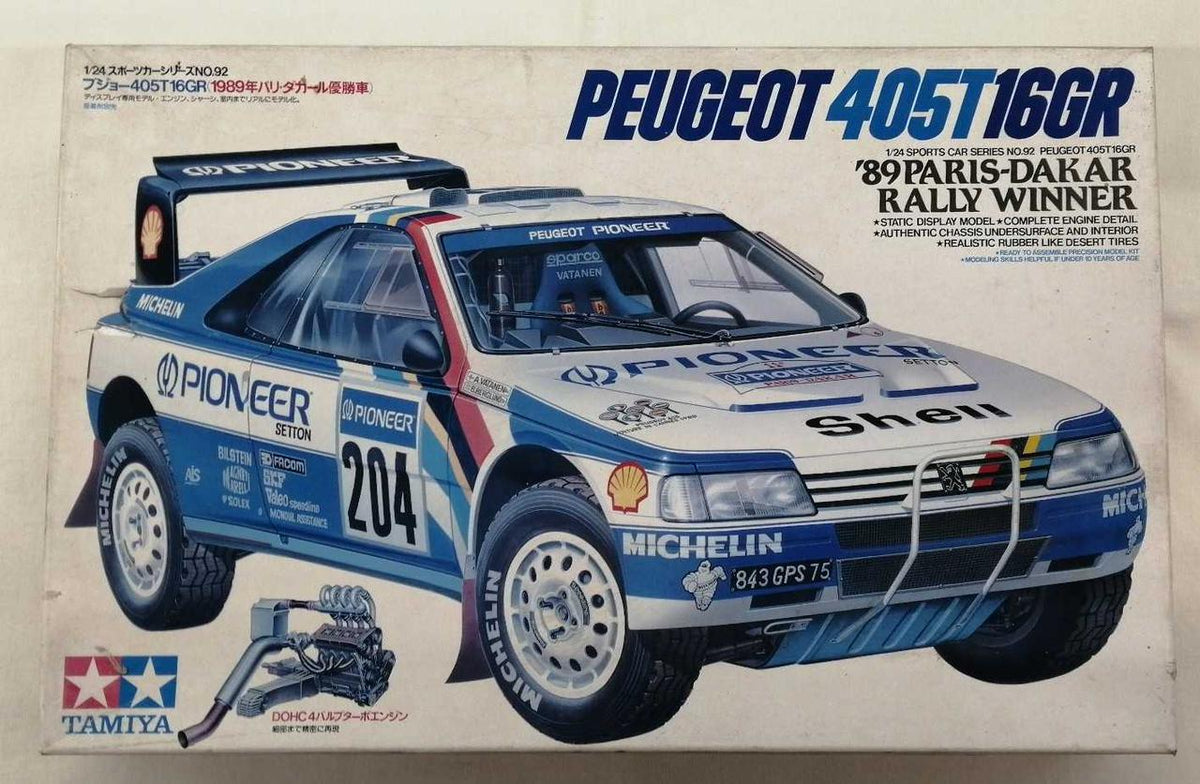 TAMIYA 1/24 Sports Car Series Peugeot 405T16GR