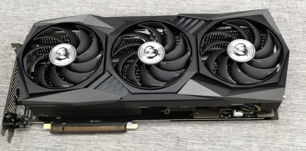MSI Graphics Card RTX3080 GAMING Z TRIO 10GB LHR