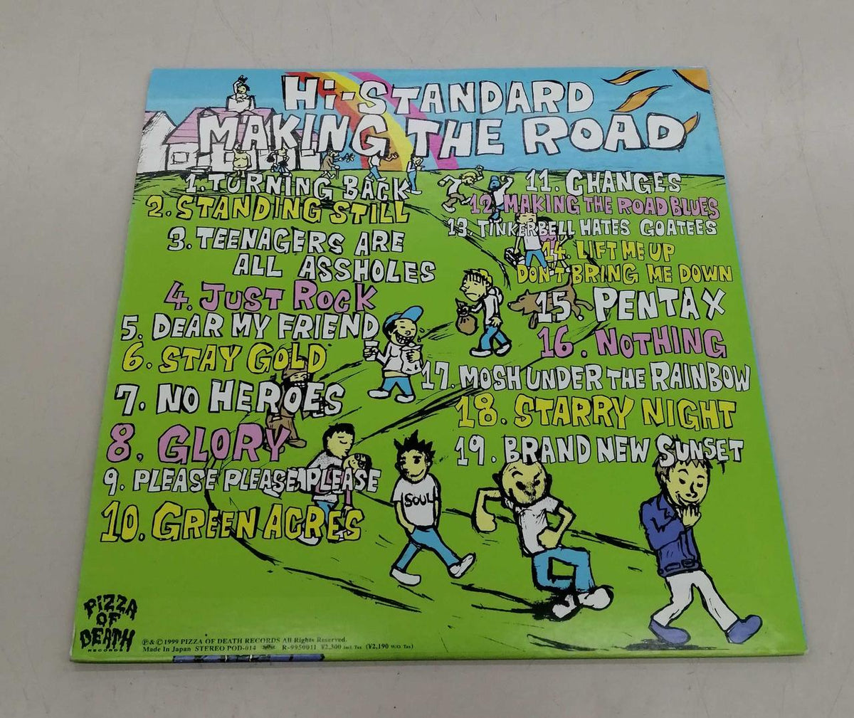 PIZZAOFDEATH Japanese Music Record MAKINGTHEROAD/HISTANDARD