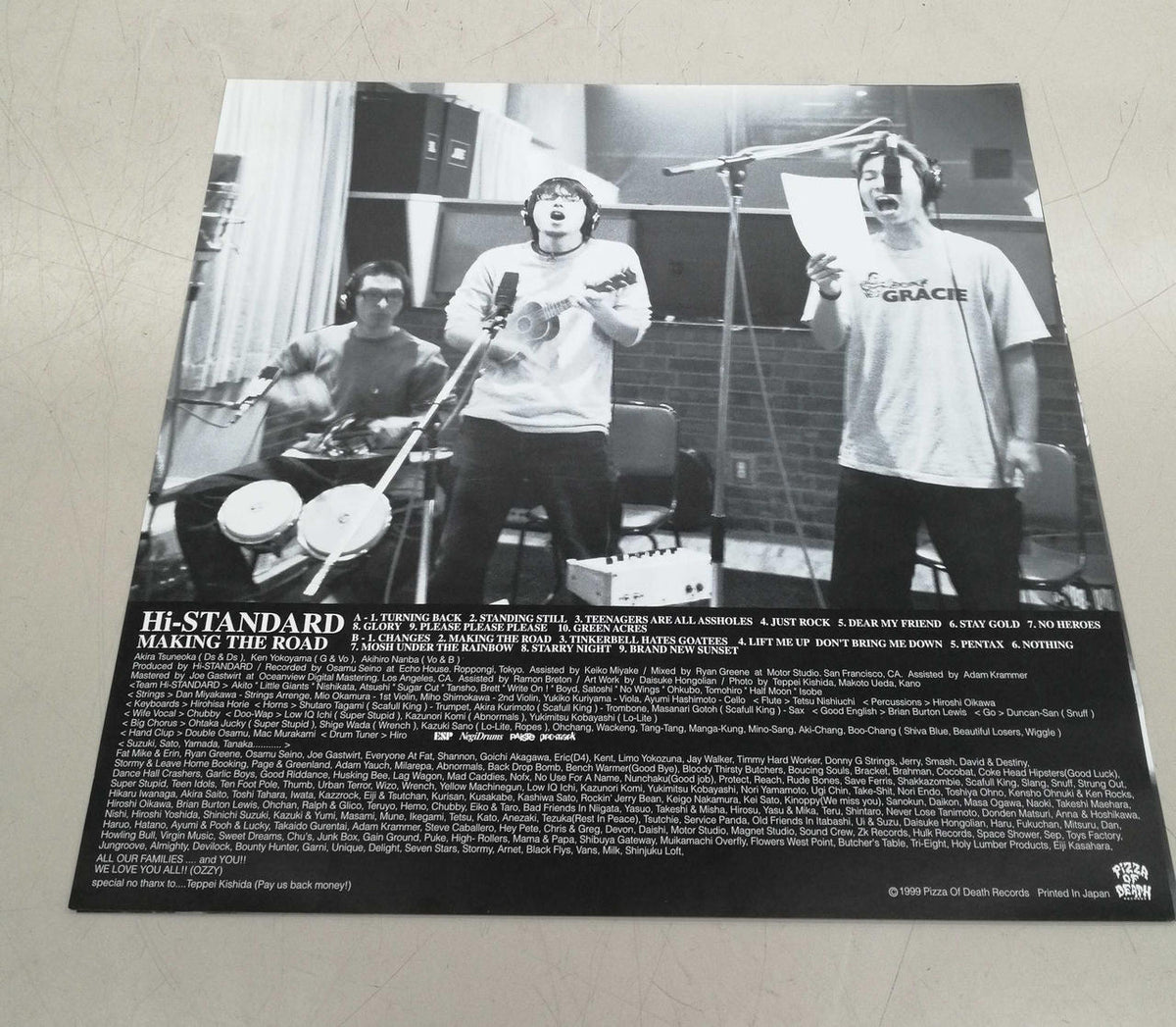 PIZZAOFDEATH Japanese Music Record MAKINGTHEROAD/HISTANDARD