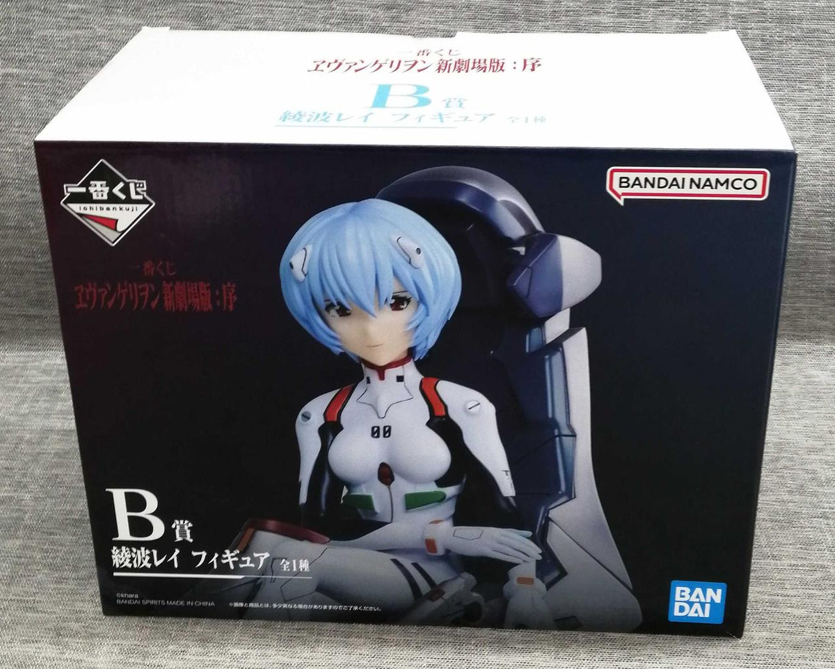BANDAI Rei Ayanami Figure Ichiban Kujie Vanguelion: 1.0 You Can (Not) Advance
