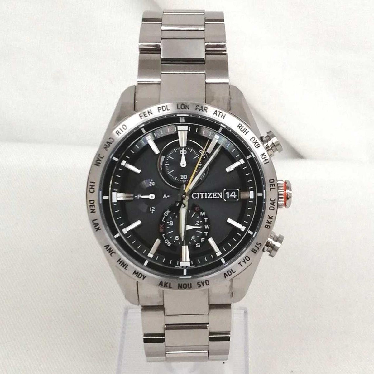 CITIZEN Solar Radio-Controlled Wristwatch H800-T025862 - Banzai Thrifting | BanzaiHobby