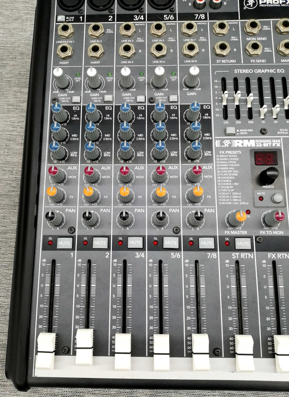 MACKIE Analog Mixer PROFX8 - Banzai Thrifting | BanzaiHobby