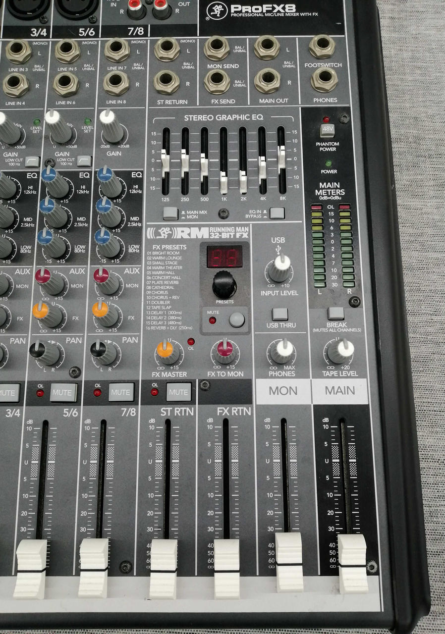 MACKIE Analog Mixer PROFX8 - Banzai Thrifting | BanzaiHobby