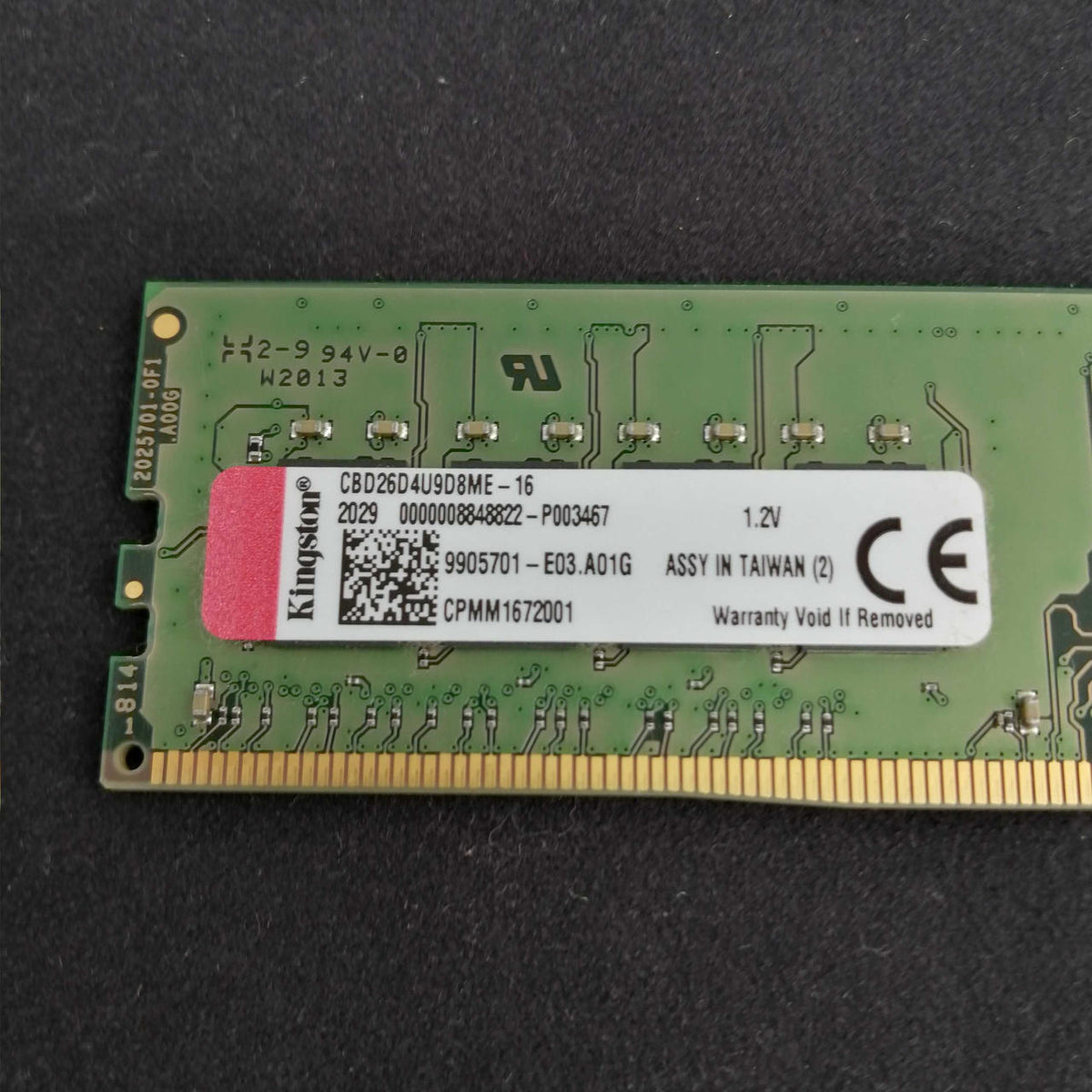 KINGSTON DDR4(16GB) CBD26D4U9D8ME-16 - Banzai Thrifting | BanzaiHobby