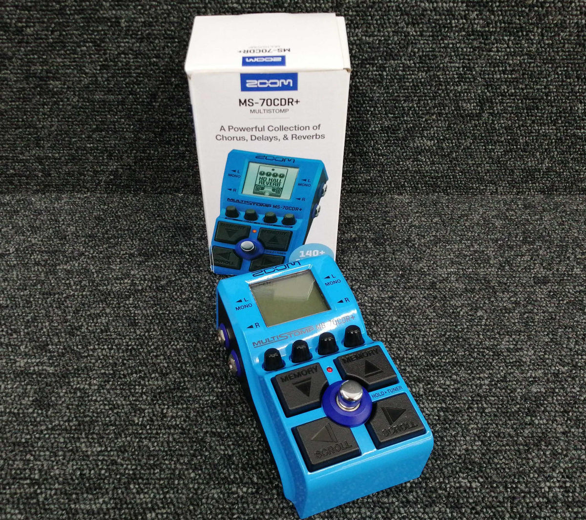 ZOOM Multi-Effects Pedal MS-70CDR+ - Banzai Thrifting | BanzaiHobby