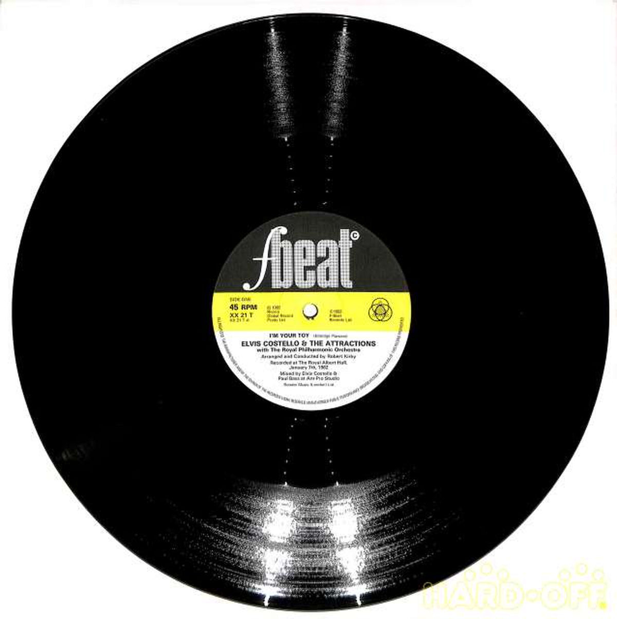 F-beat (imported, English) Elvis Costello "I'm Your Toe" XX-21T