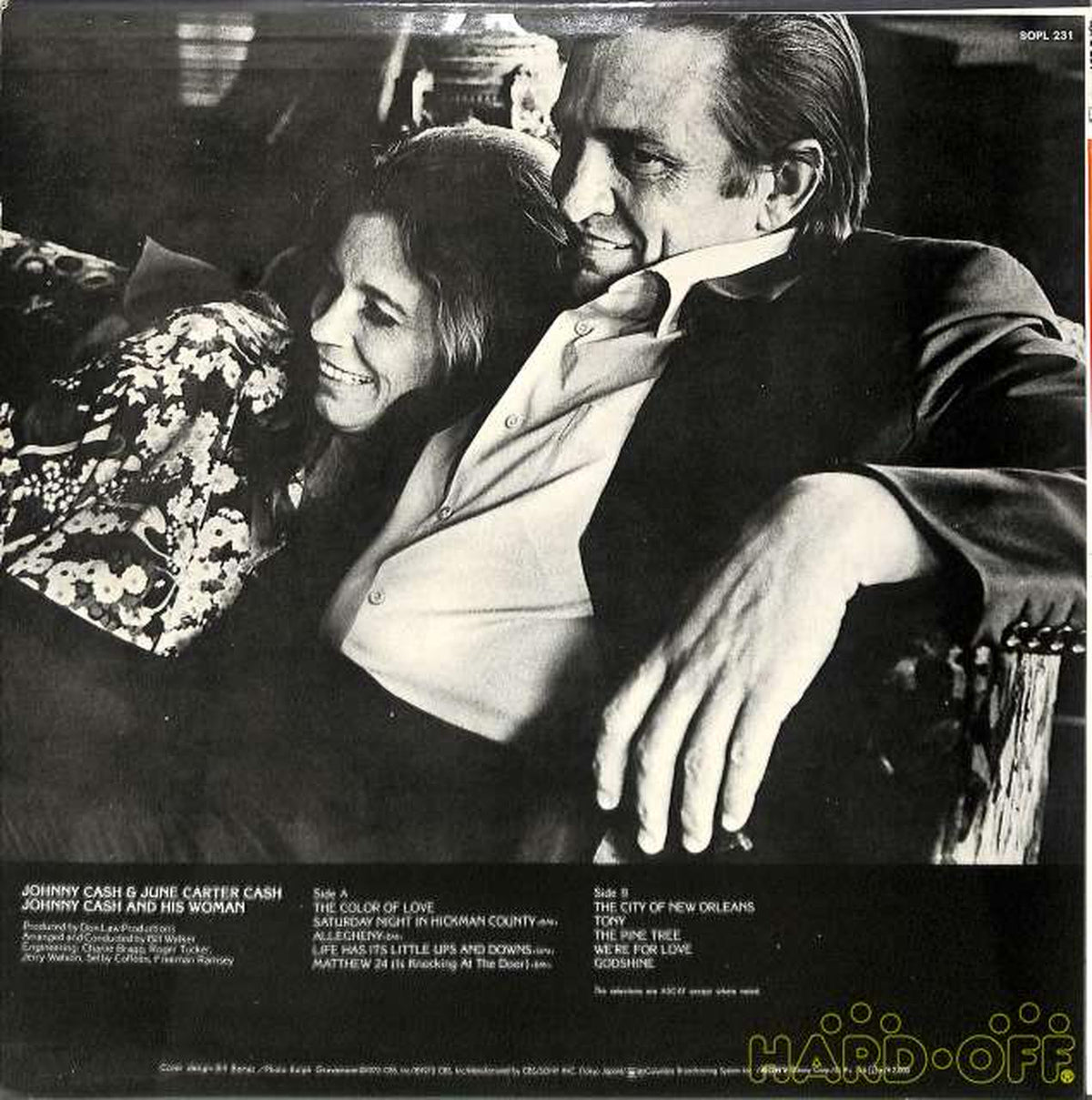CBS Sony Johnny Cash & June Carter Cash SOPL-231